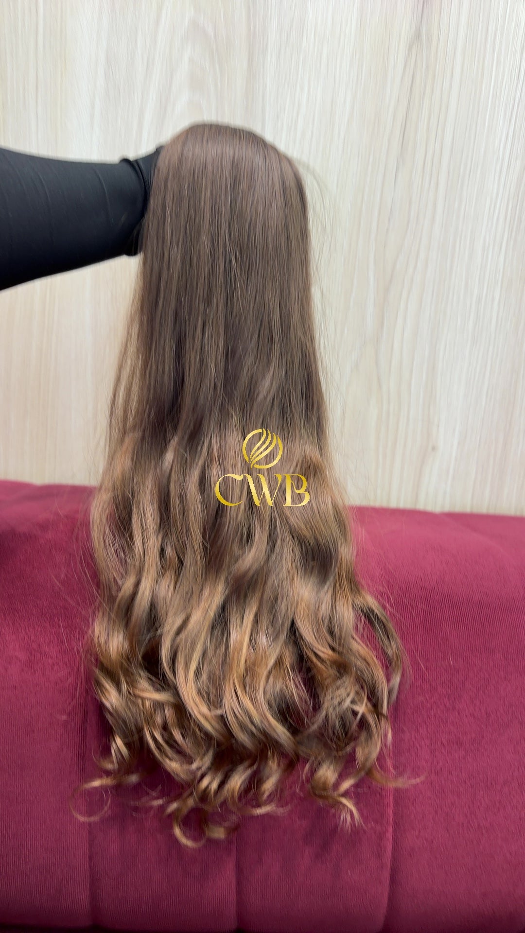Cabelo Loiro Natural Médio 58cm 139g Brasileiro do Sul