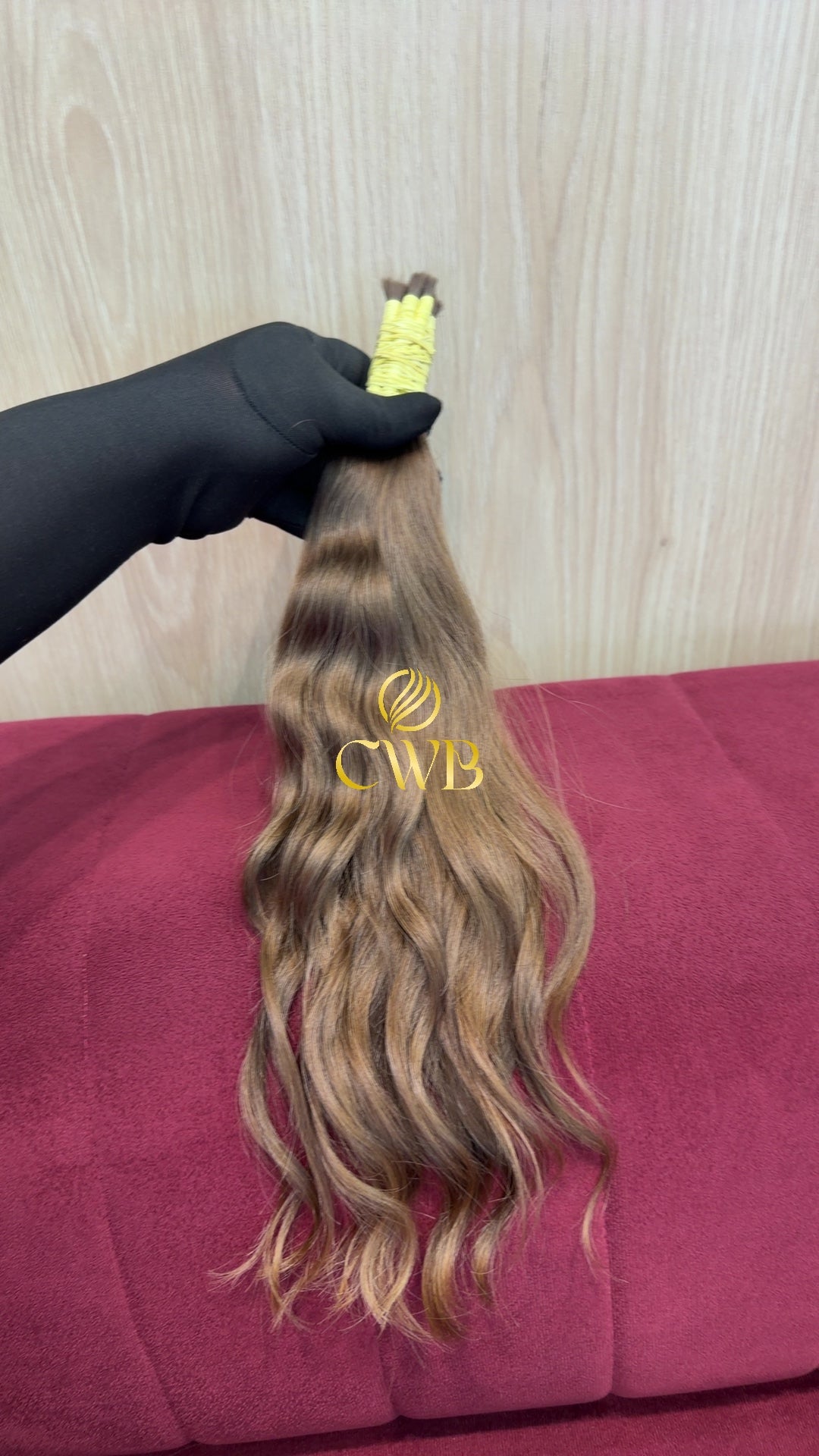 Cabelo Loiro Natural Claro 43cm 71g Brasileiro do Sul