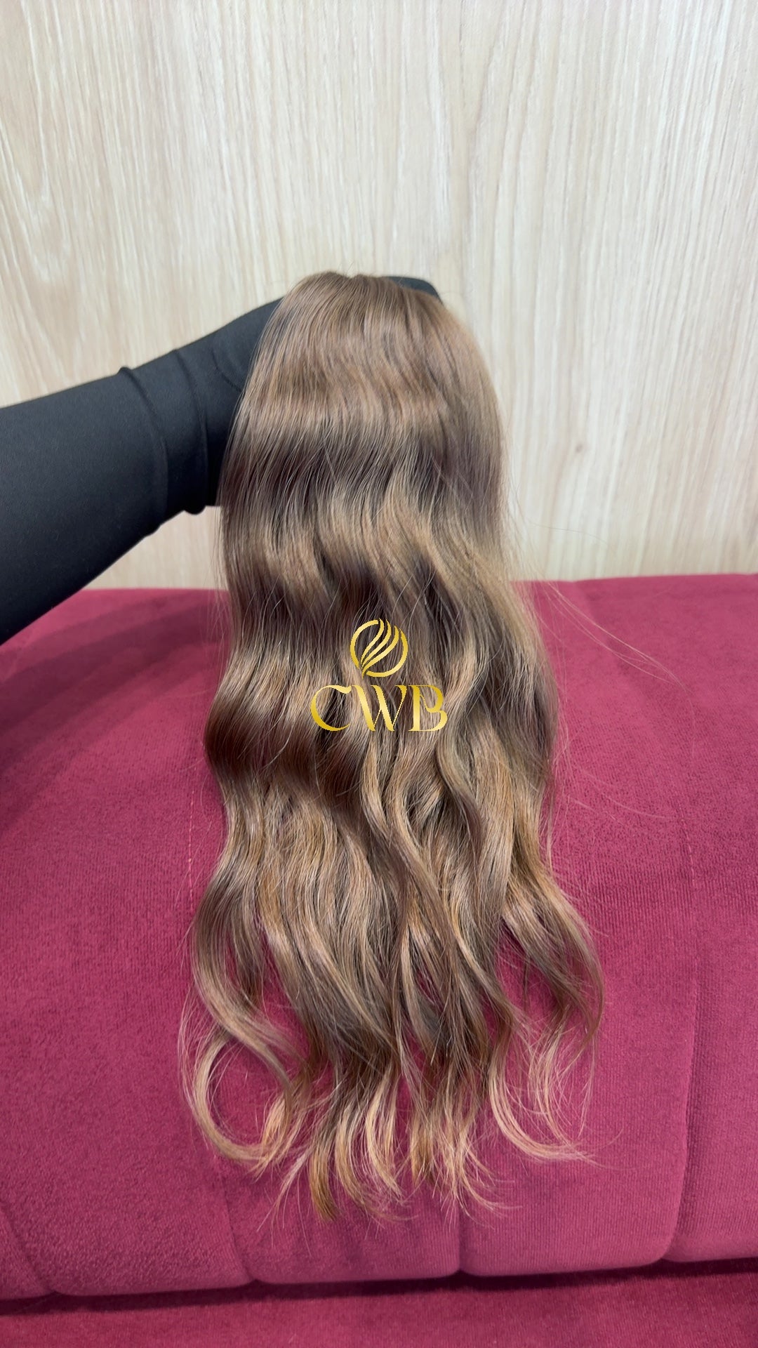 Cabelo Loiro Natural Claro 43cm 71g Brasileiro do Sul