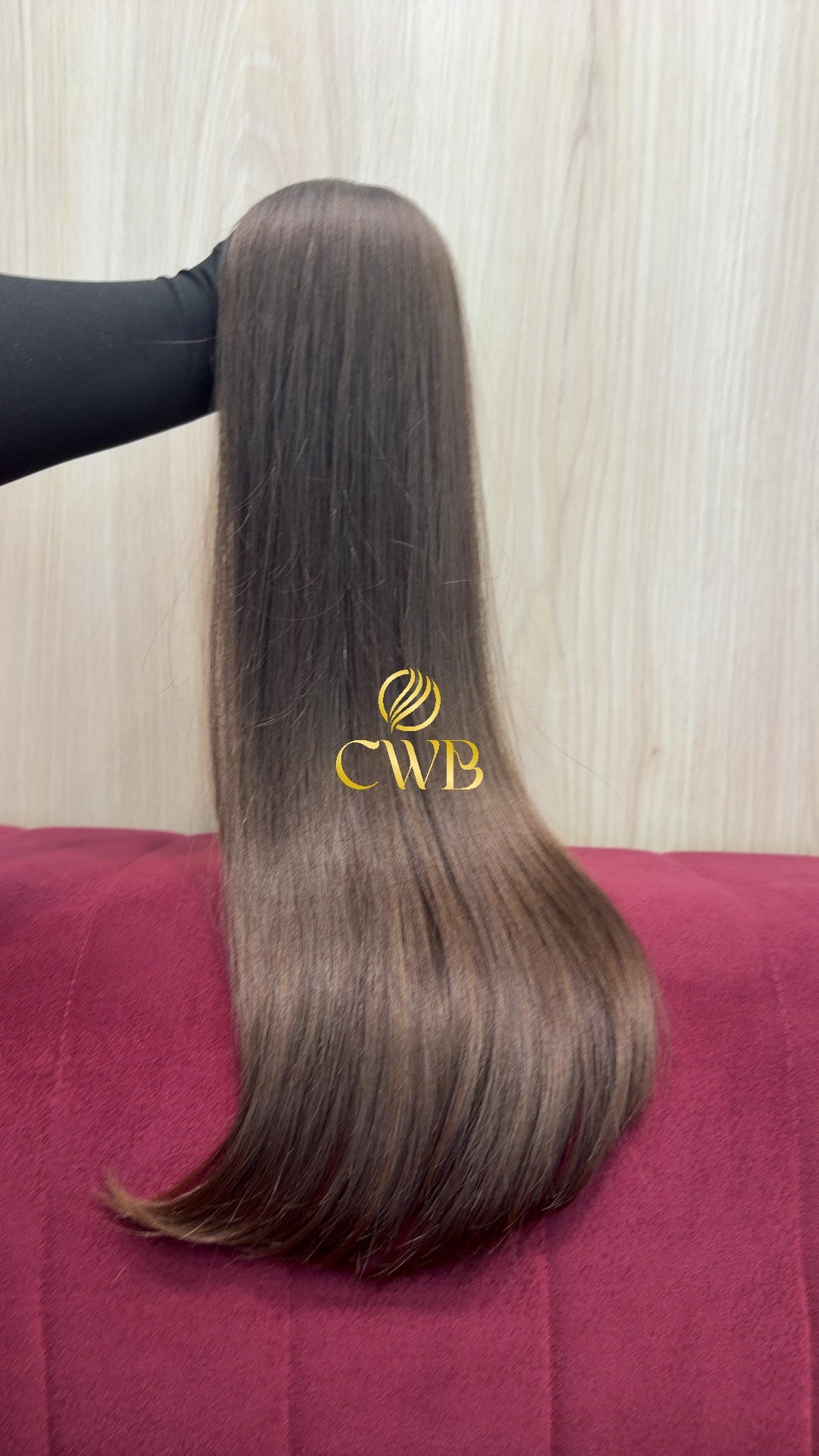 Cabelo Loiro Natural Escuro 61cm 104g Brasileiro do Sul