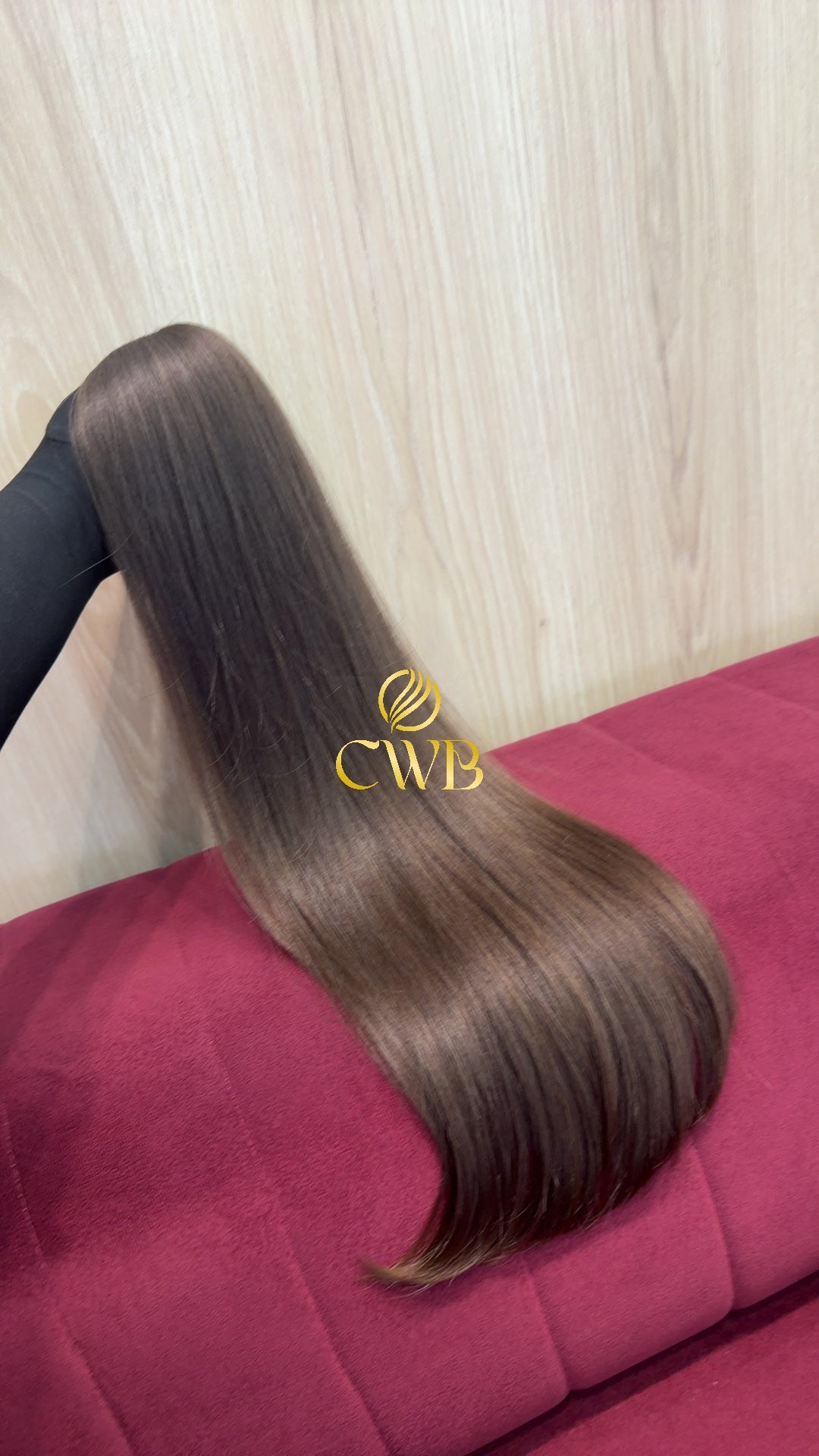 Cabelo Loiro Natural Escuro 61cm 104g Brasileiro do Sul