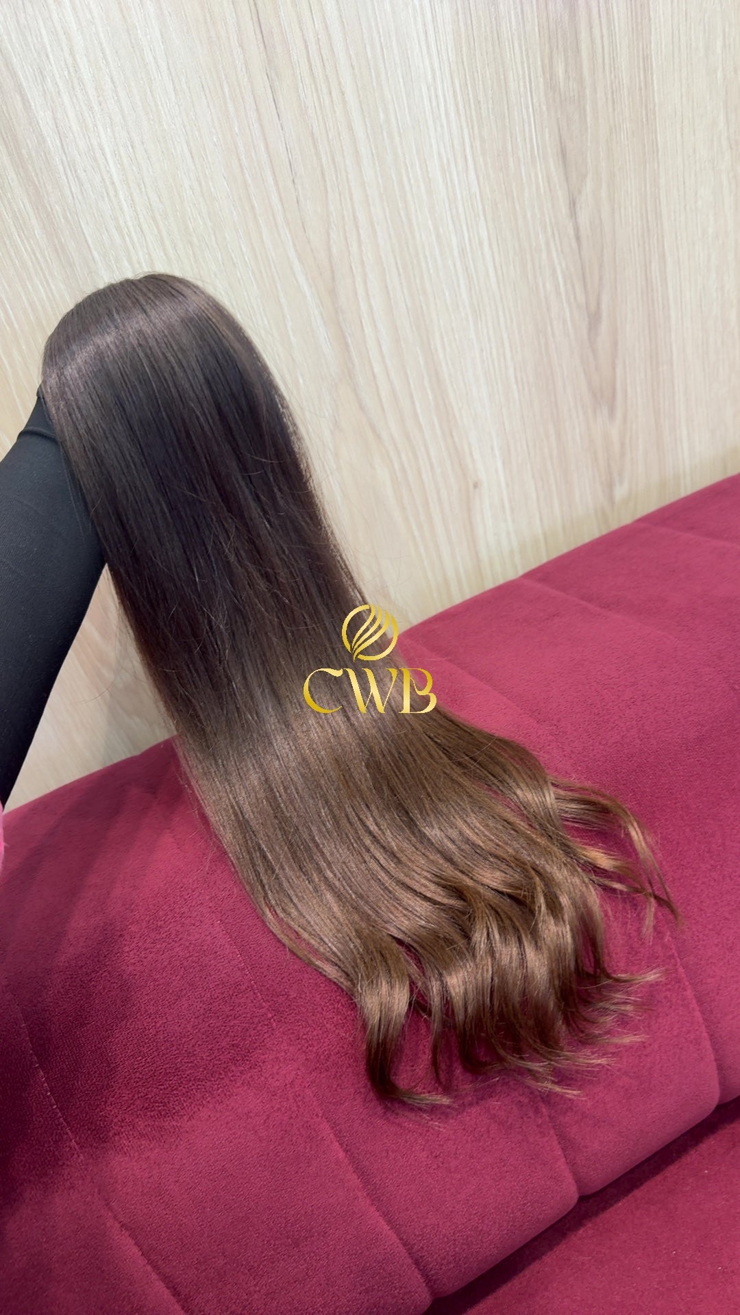 Cabelo Loiro Natural Escuro 56cm 106g Brasileiro do Sul