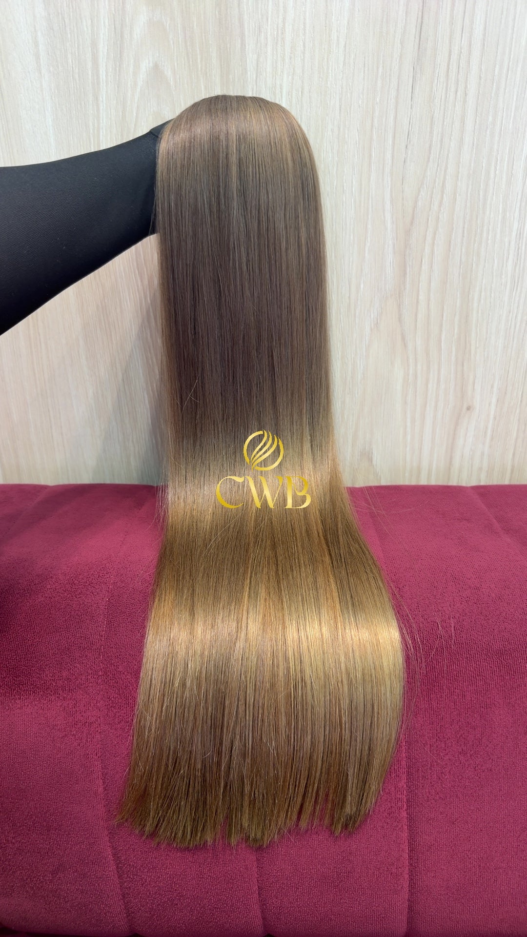 Cabelo Loiro Natural Claro 67cm 209g Brasileiro do Sul