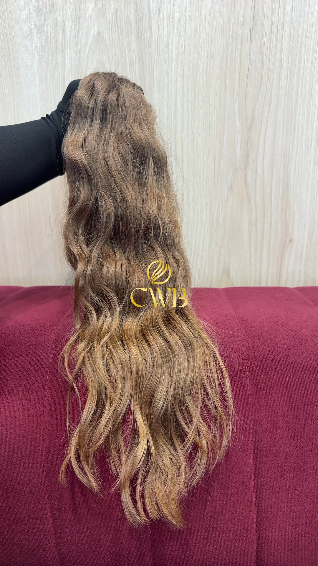 Cabelo Loiro Natural Claro 52cm 106g Brasileiro do Sul