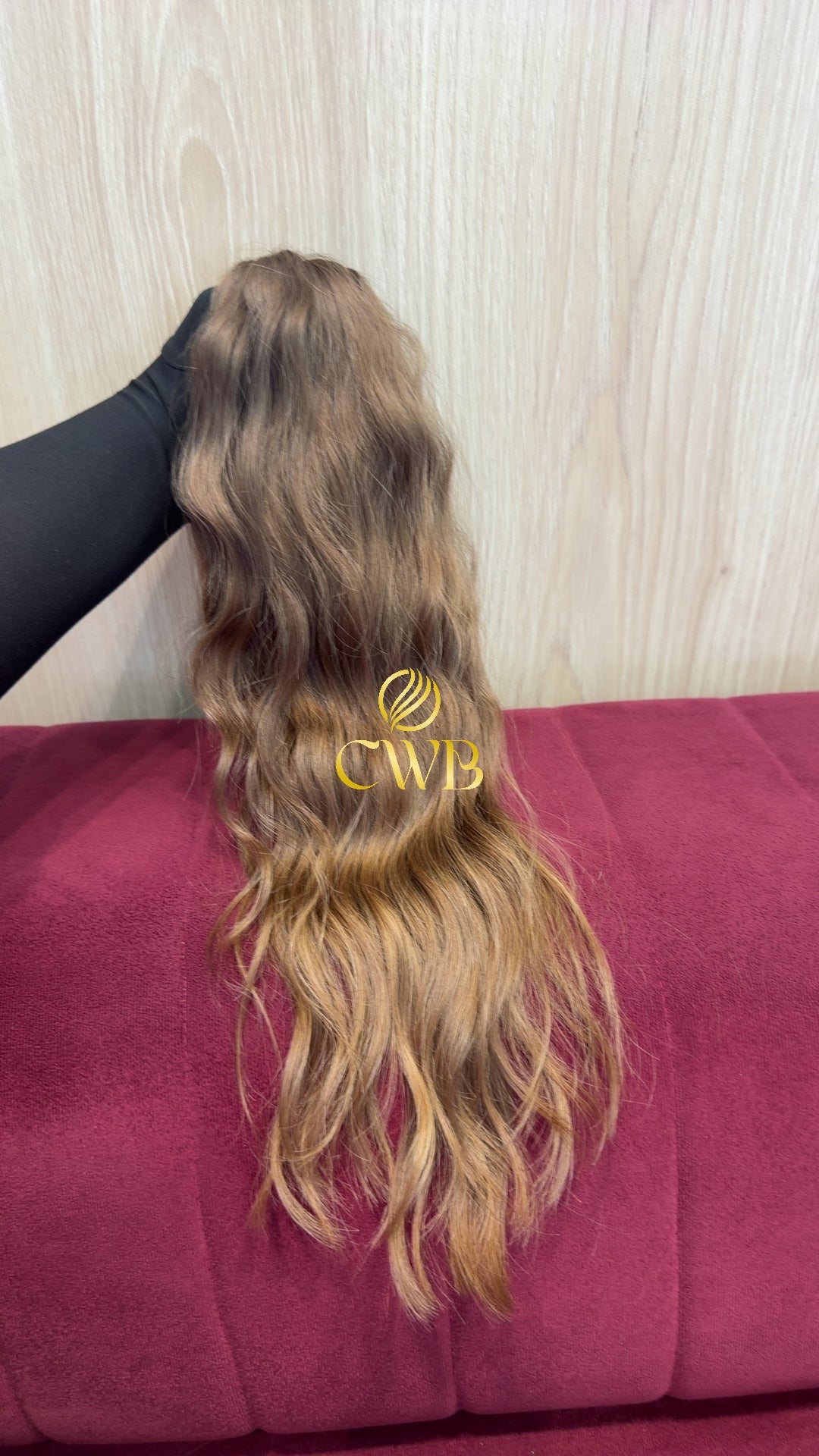 Cabelo Loiro Natural Claro 52cm 106g Brasileiro do Sul