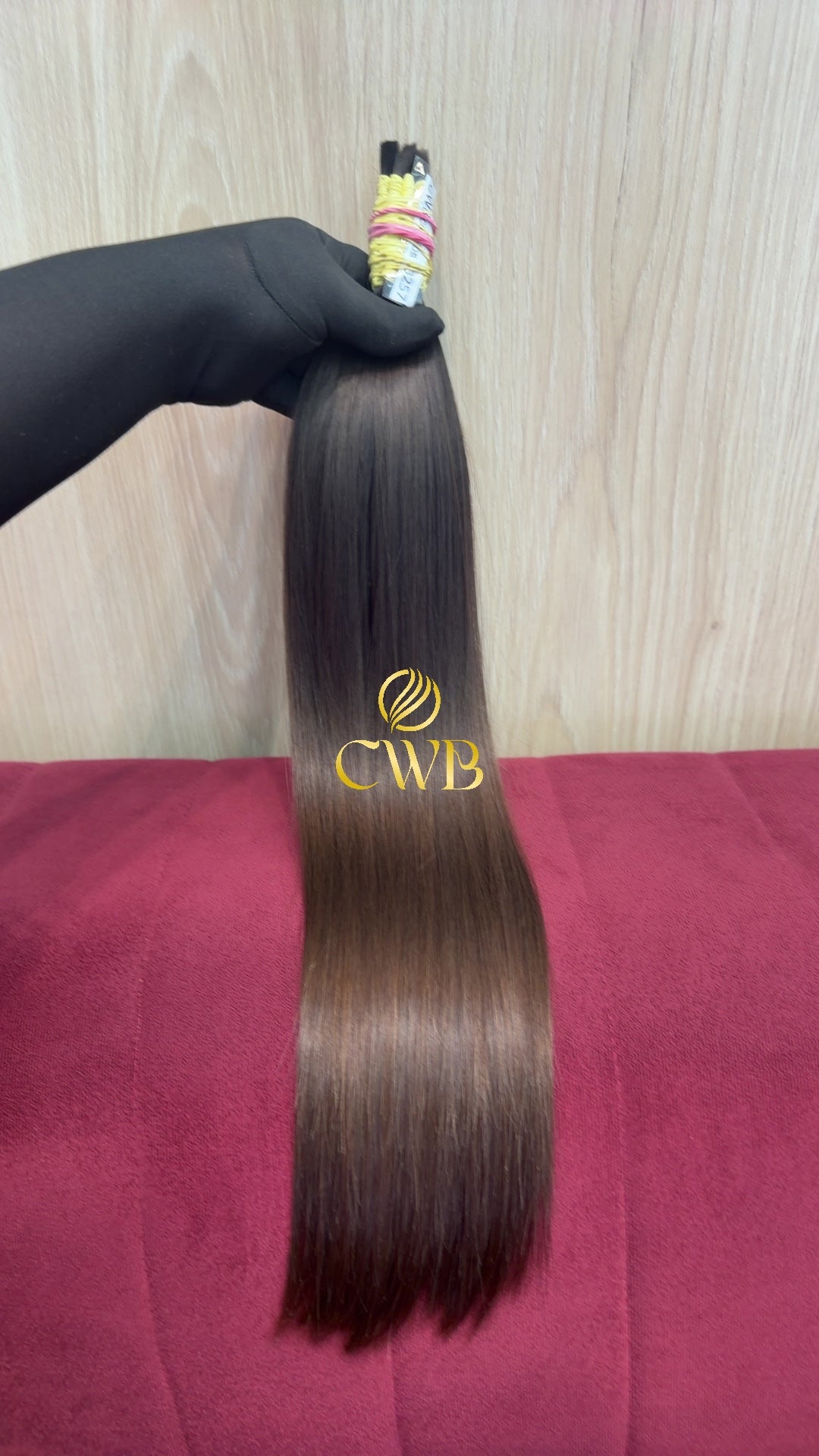 Cabelo Loiro Natural Escuro 57cm 114g Brasileiro do Sul