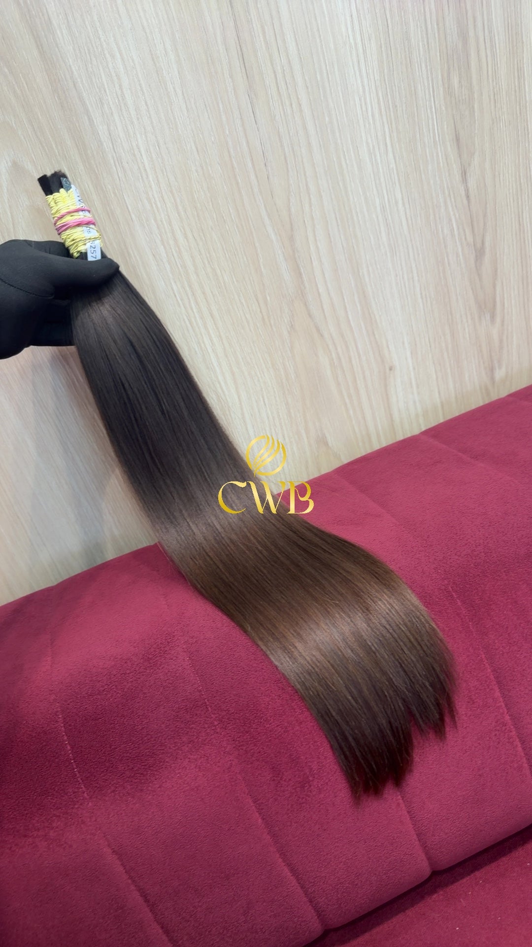 Cabelo Loiro Natural Escuro 57cm 114g Brasileiro do Sul