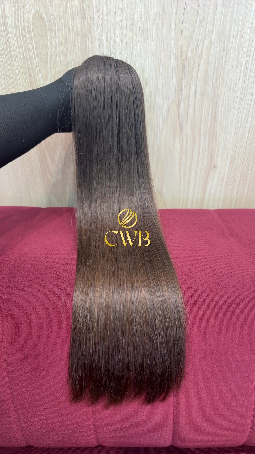 Cabelo Loiro Natural Escuro 57cm 114g Brasileiro do Sul