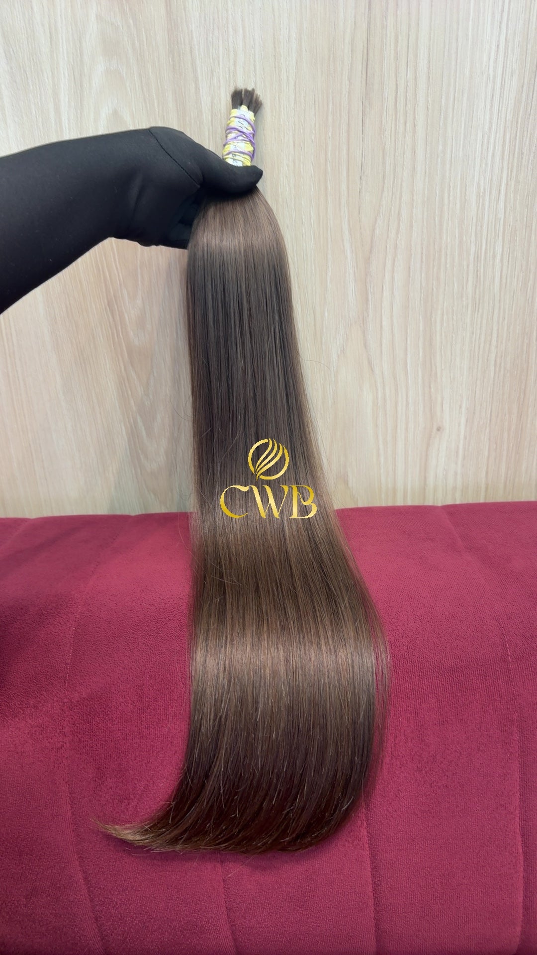 Cabelo Loiro Natural Escuro 62cm 77g Brasileiro do Sul