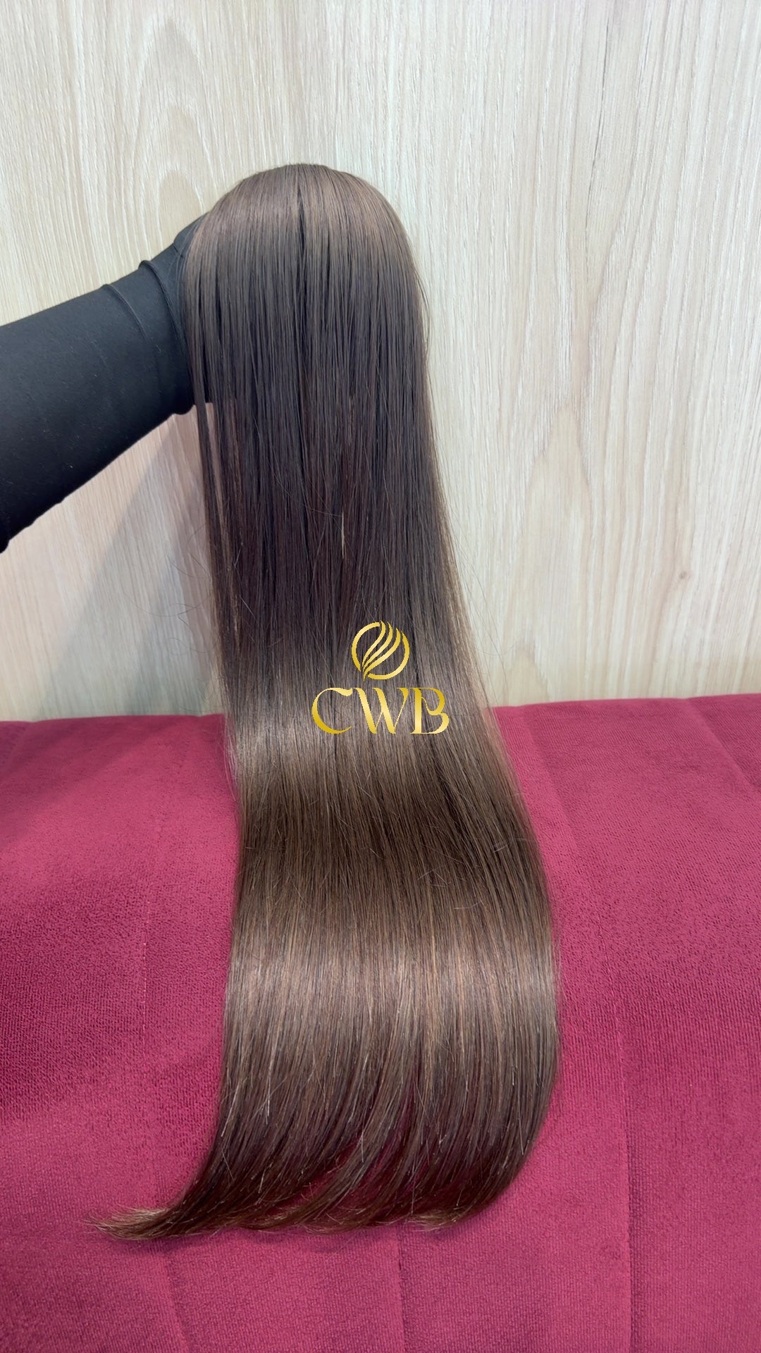 Cabelo Loiro Natural Escuro 62cm 77g Brasileiro do Sul