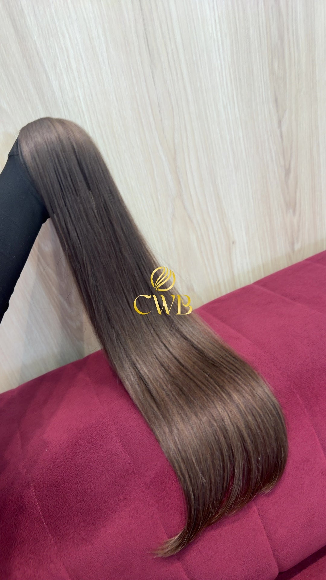 Cabelo Loiro Natural Escuro 62cm 77g Brasileiro do Sul