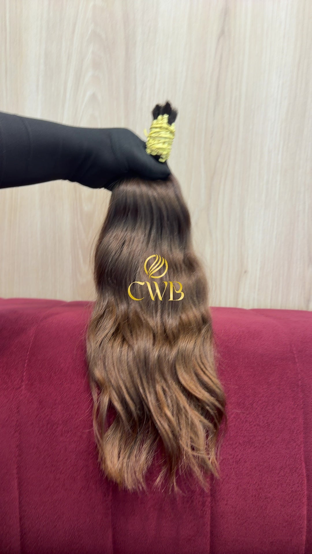Cabelo Loiro Natural Médio 47cm 122g Brasileiro do Sul