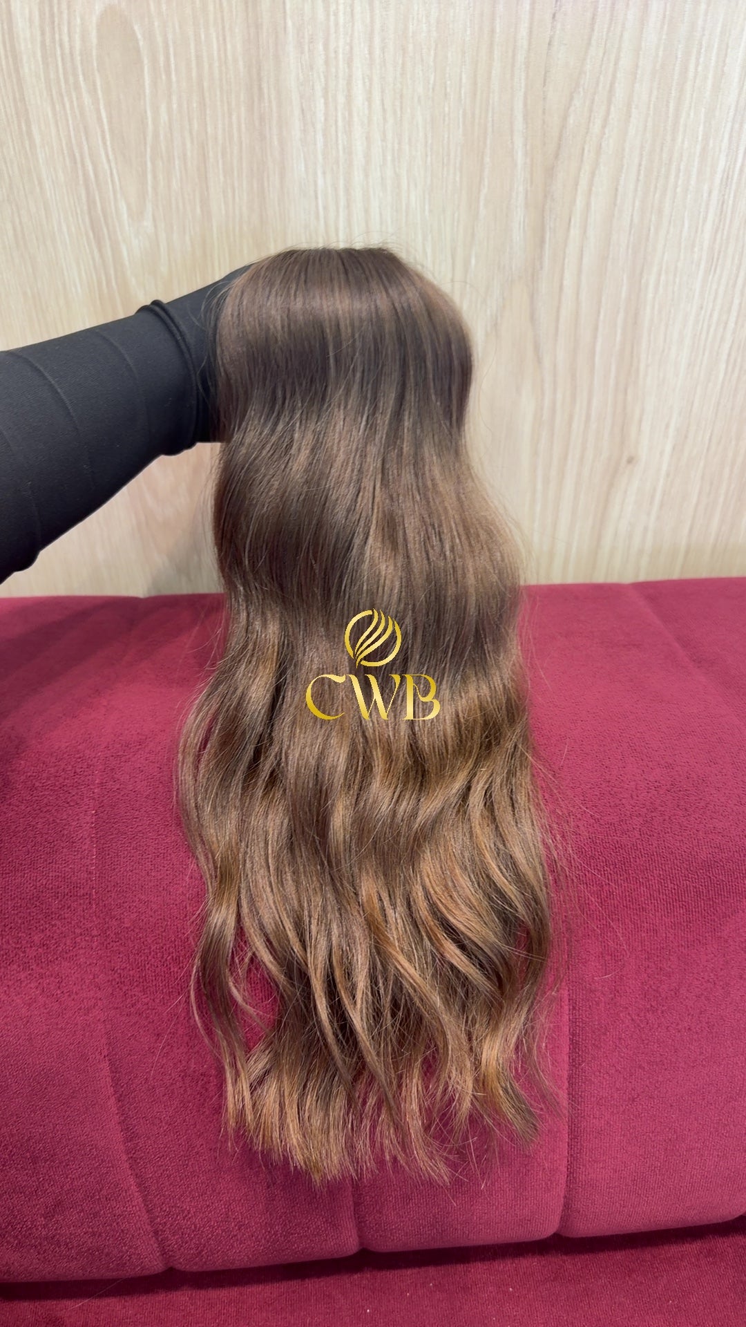 Cabelo Loiro Natural Médio 47cm 122g Brasileiro do Sul