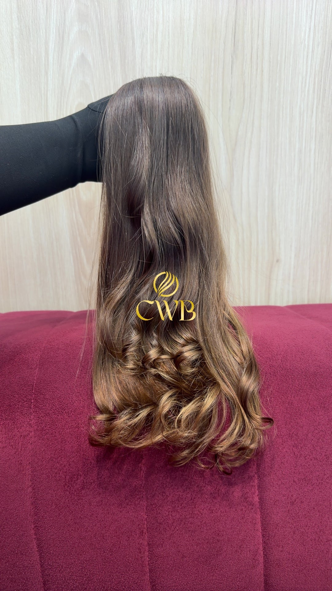 Cabelo Loiro Natural Médio 48cm 111g Brasileiro do Sul