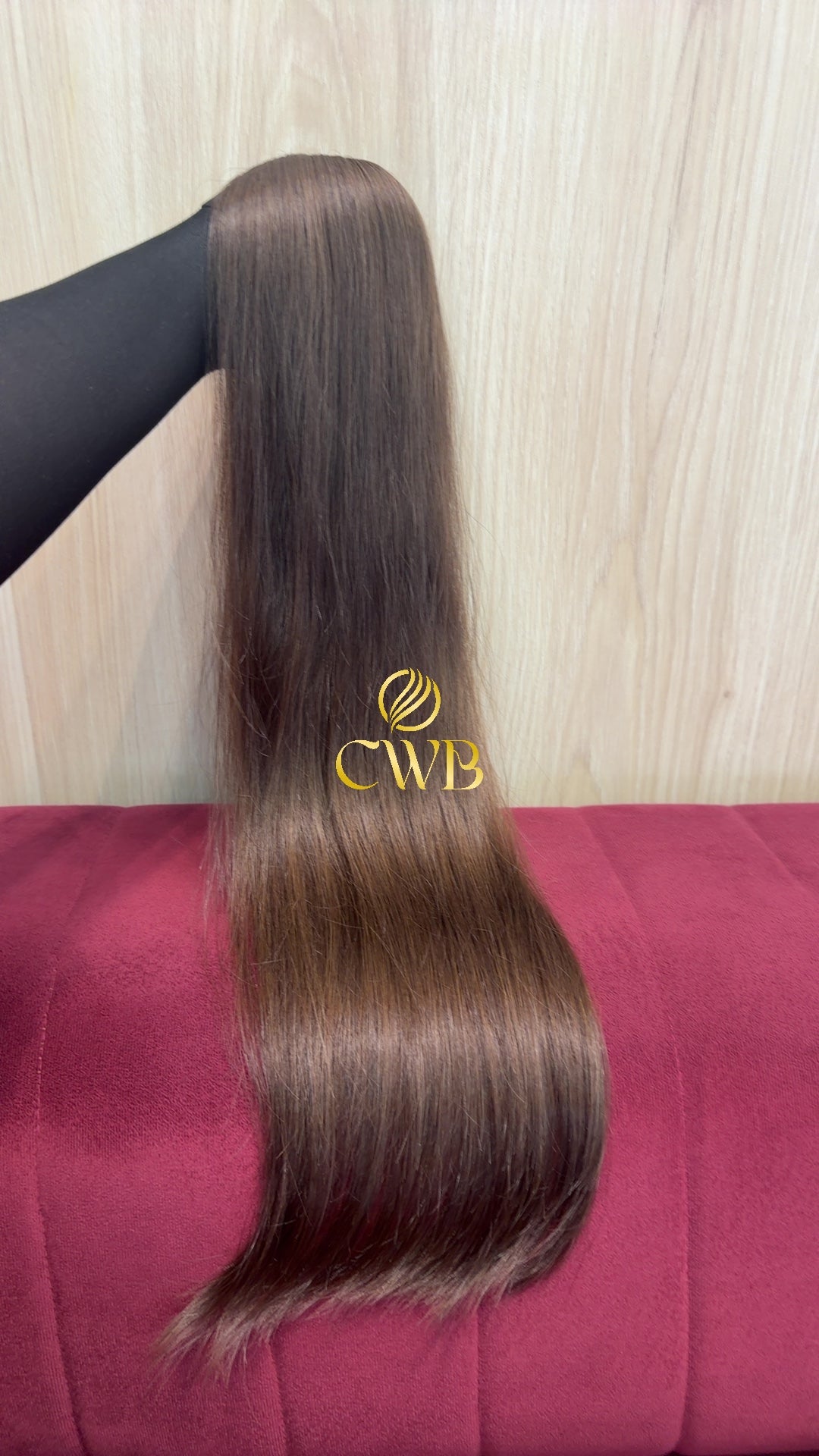 Cabelo Loiro Natural Escuro 70cm 88g Brasileiro do Sul