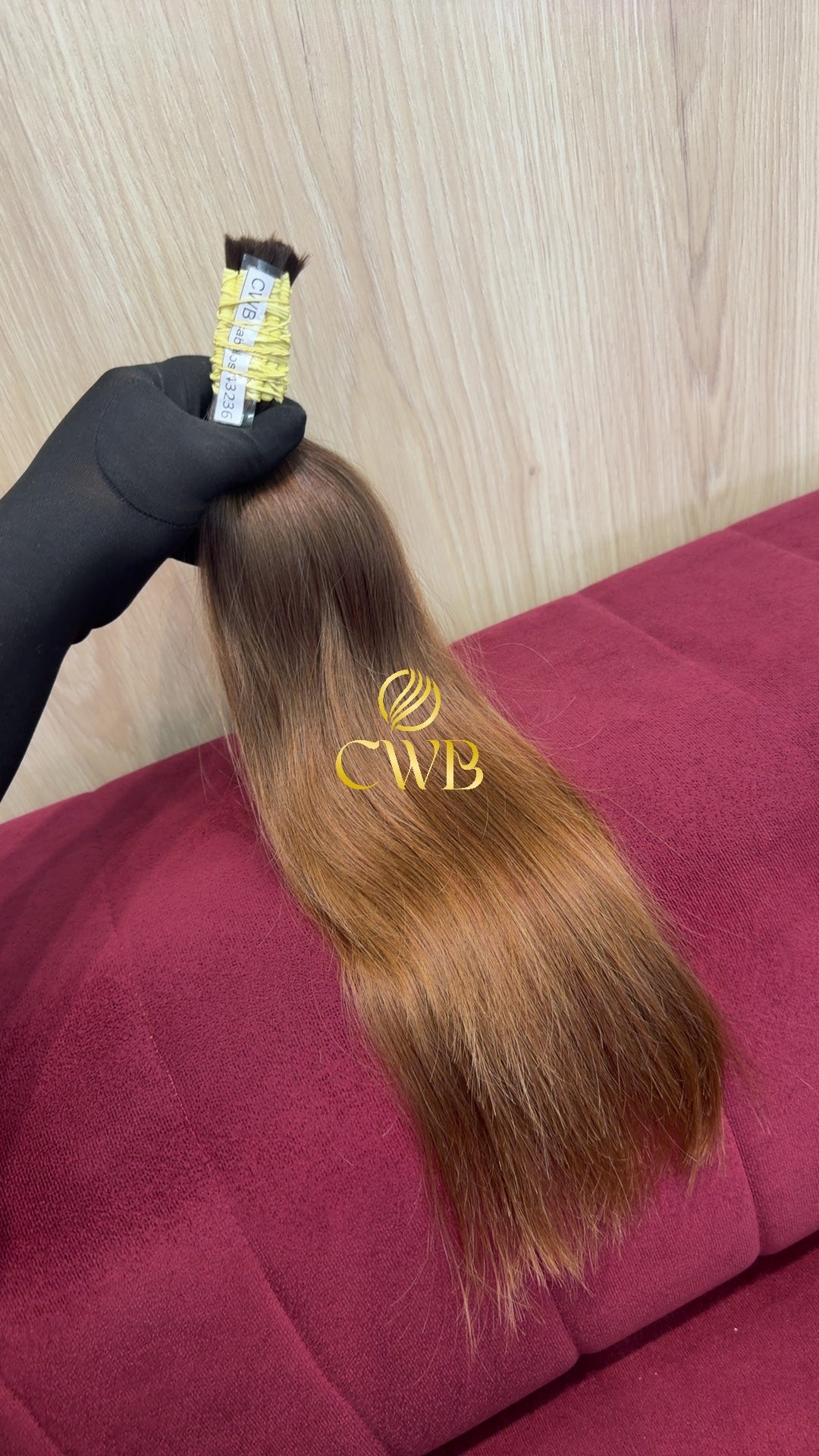 Cabelo Ruivo Claro 46cm 101g Brasileiro do Sul