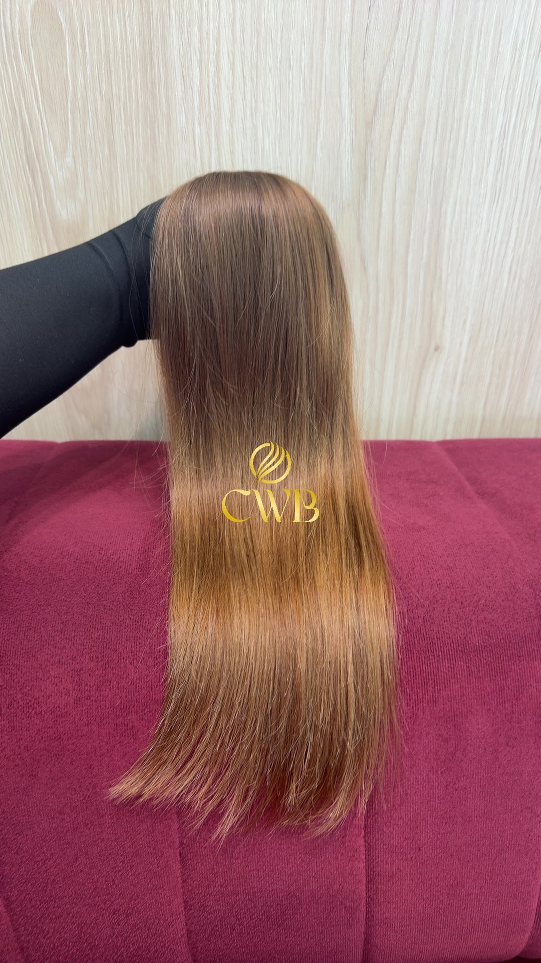 Cabelo Ruivo Claro 46cm 101g Brasileiro do Sul