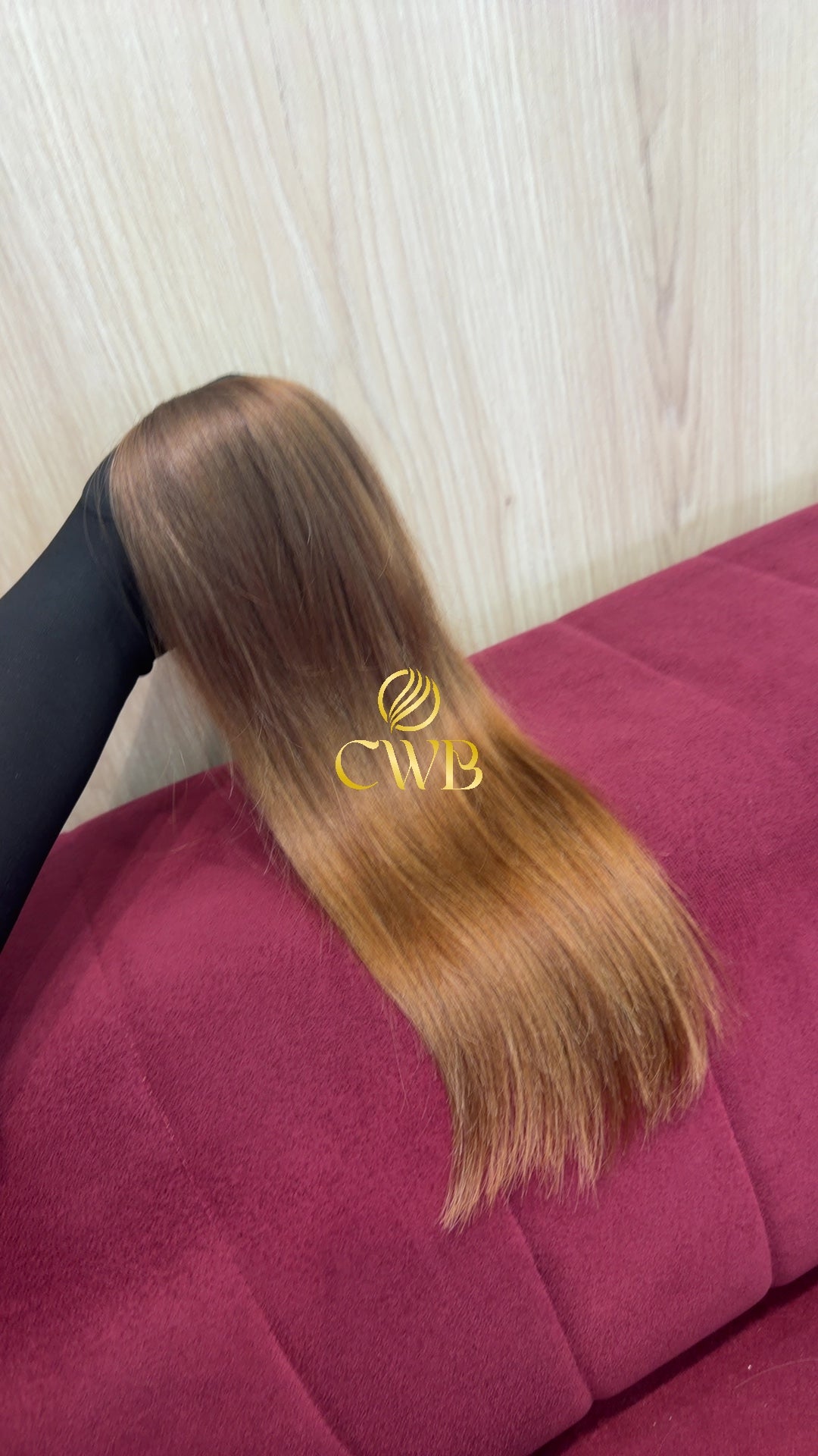 Cabelo Ruivo Claro 46cm 101g Brasileiro do Sul