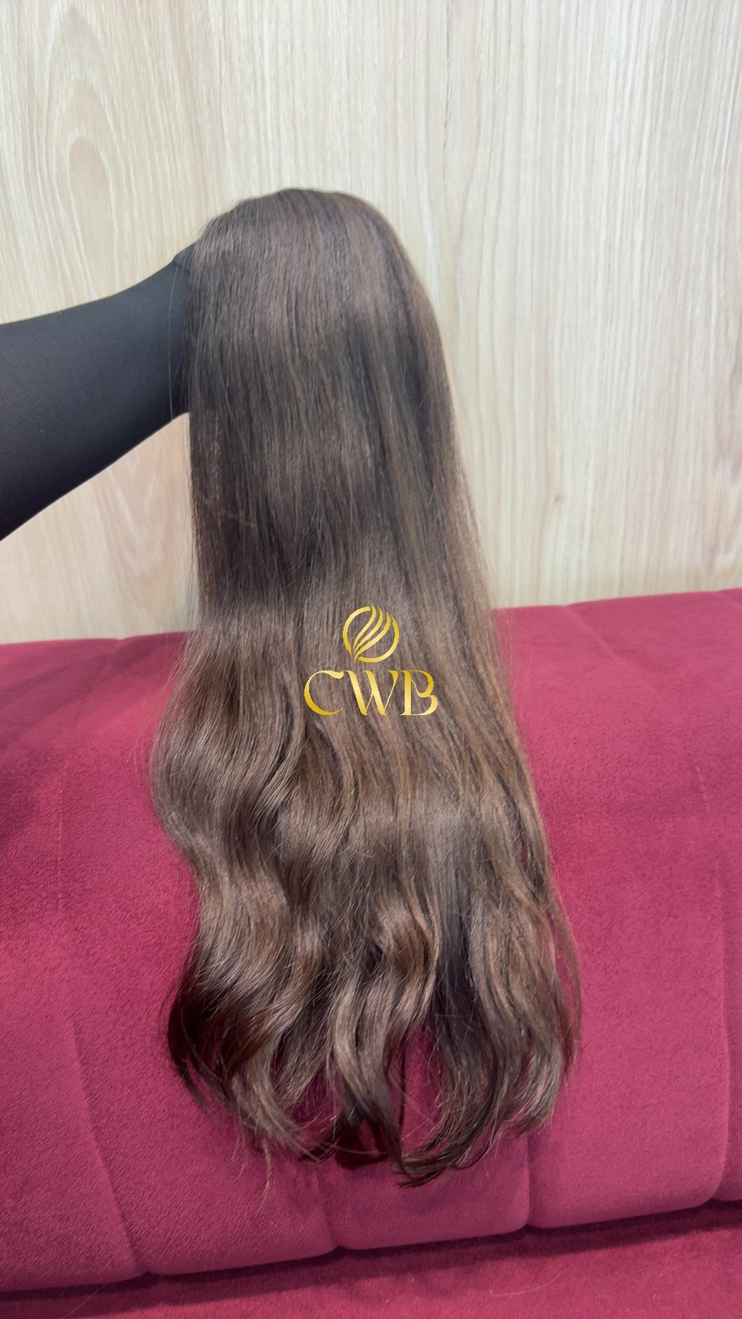 Cabelo Loiro Natural Escuro 58cm 143g Brasileiro do Sul