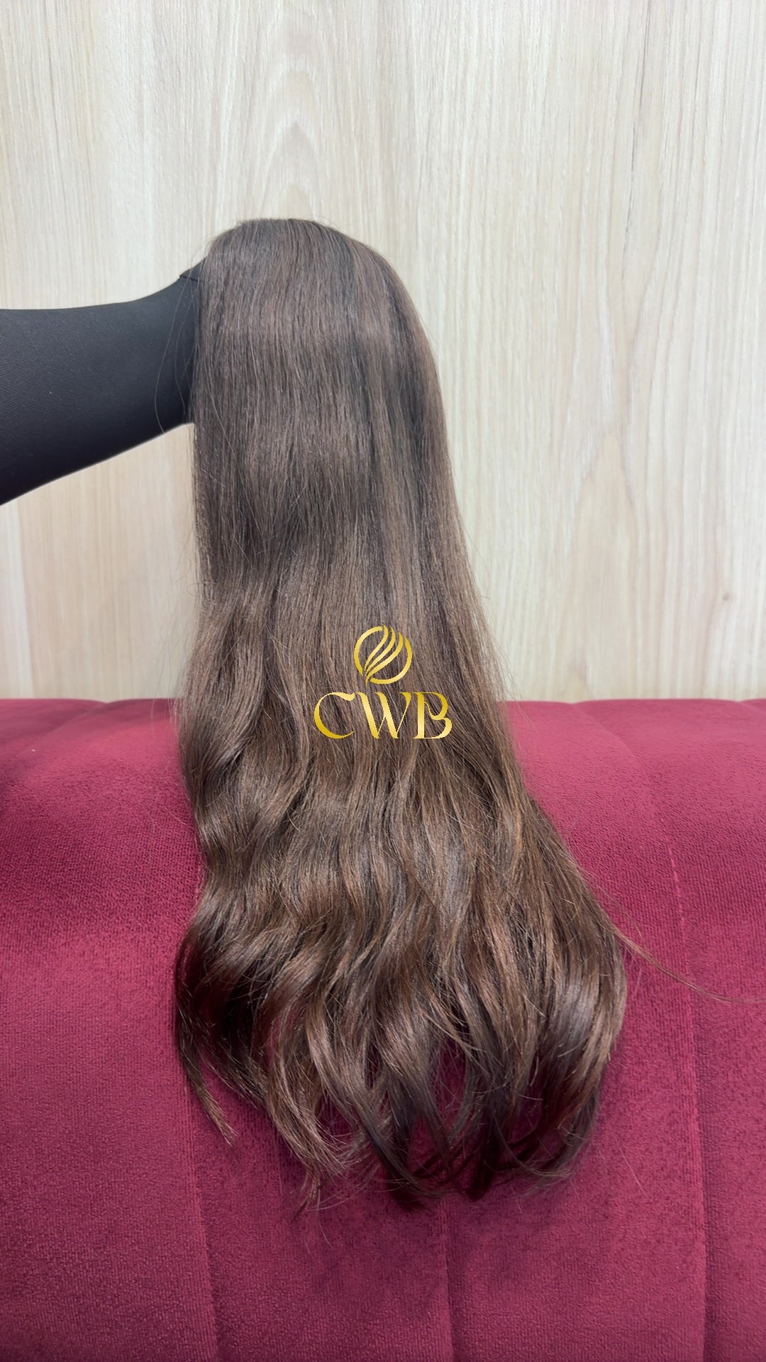 Cabelo Loiro Natural Escuro 58cm 143g Brasileiro do Sul