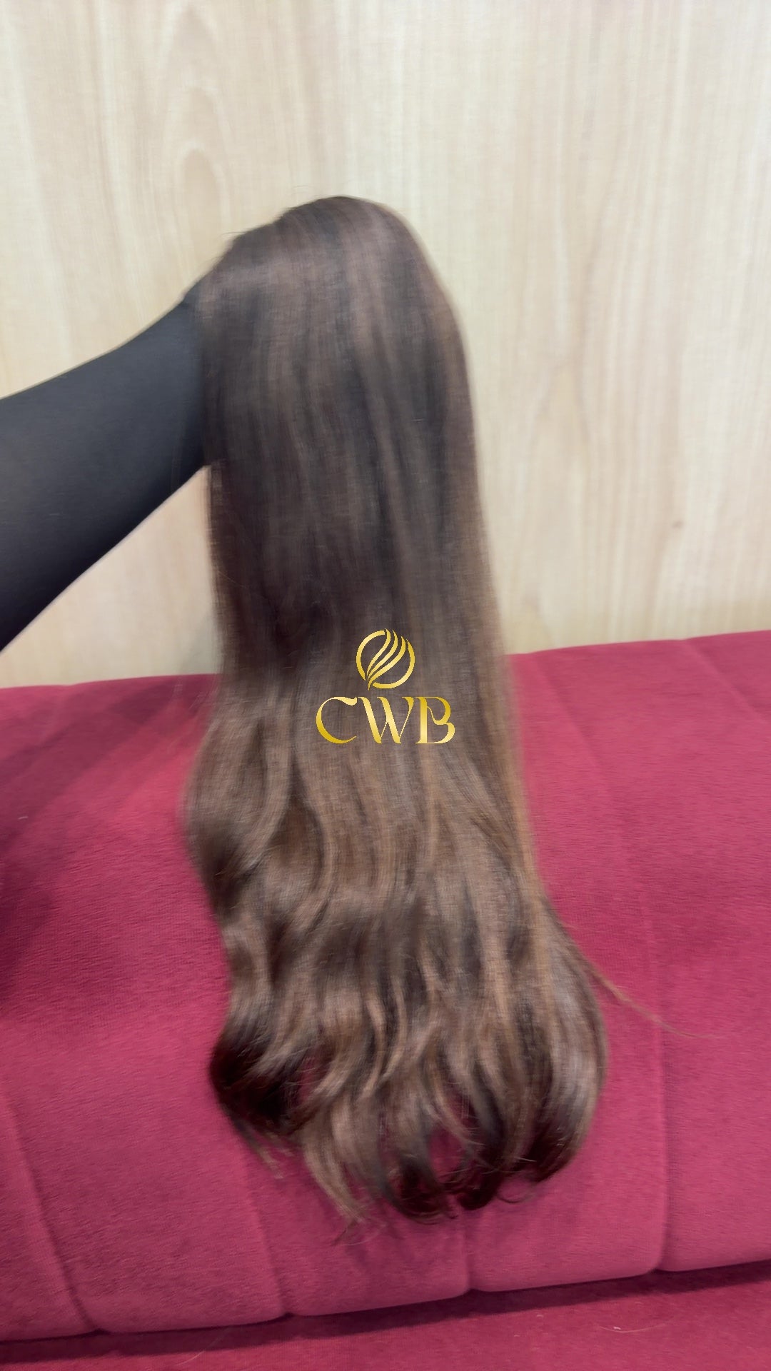 Cabelo Loiro Natural Escuro 58cm 143g Brasileiro do Sul
