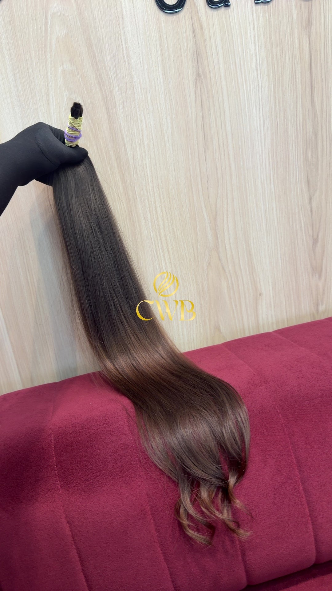 Cabelo Loiro Natural Escuro 70cm 63g Brasileiro do Sul