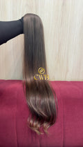 Cabelo Loiro Natural Escuro 70cm 63g Brasileiro do Sul