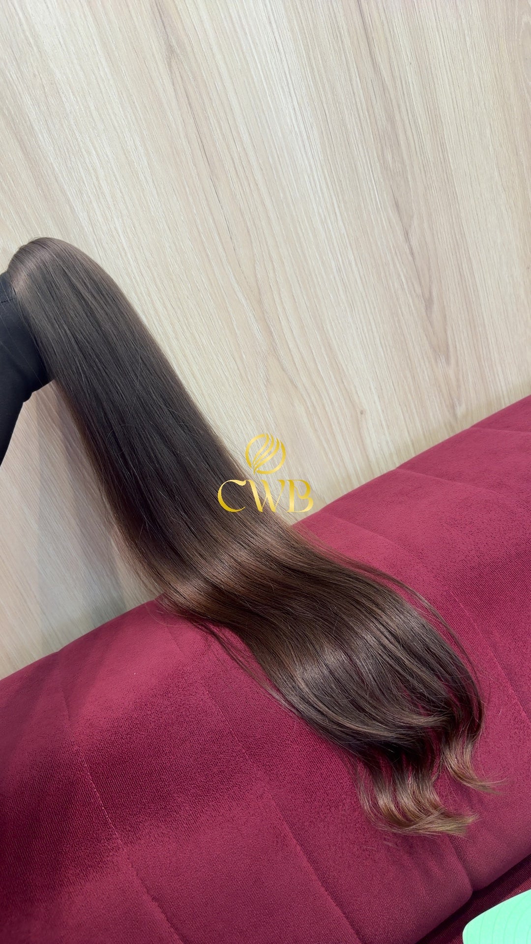 Cabelo Loiro Natural Escuro 70cm 63g Brasileiro do Sul