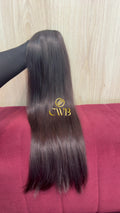 Cabelo Castanho Médio 59cm 150g Brasileiro do Sul