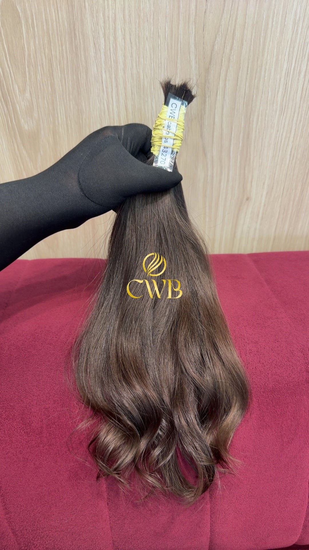 Cabelo Loiro Natural Escuro 40cm 69g Brasileiro do Sul