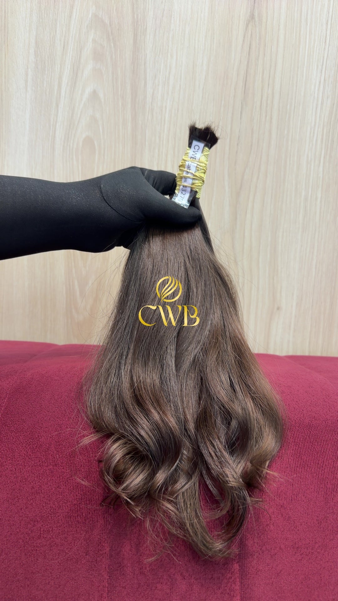 Cabelo Loiro Natural Escuro 40cm 69g Brasileiro do Sul