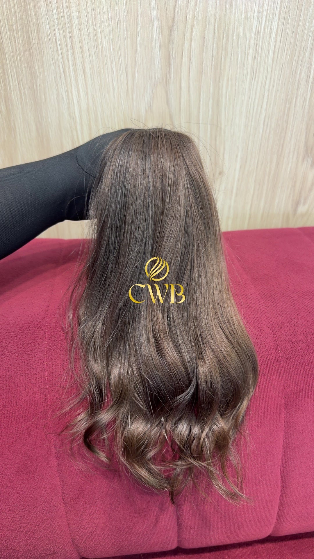 Cabelo Loiro Natural Escuro 40cm 69g Brasileiro do Sul
