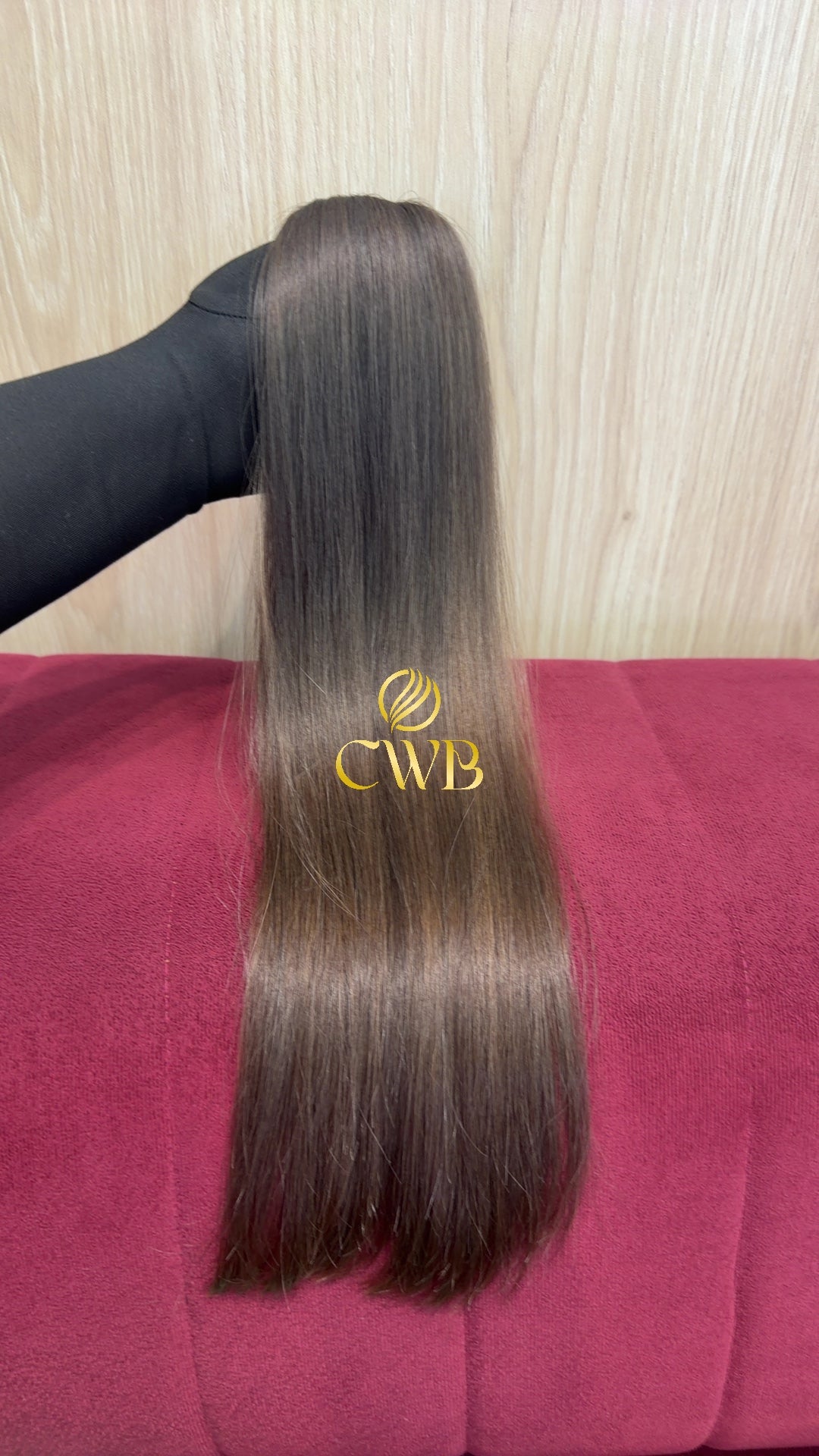 Cabelo Loiro Natural Escuro 51cm 39g Brasileiro do Sul