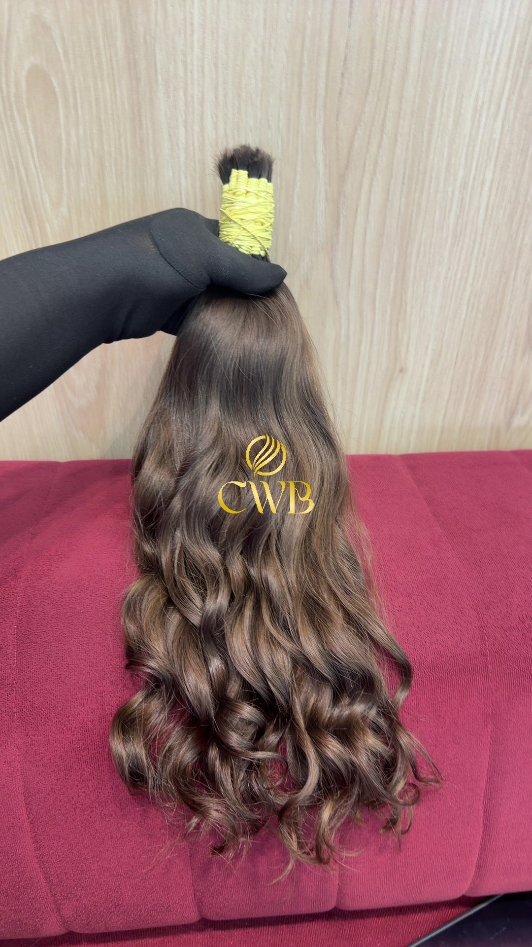Cabelo Loiro Natural Escuro 47cm 172g Brasileiro do Sul