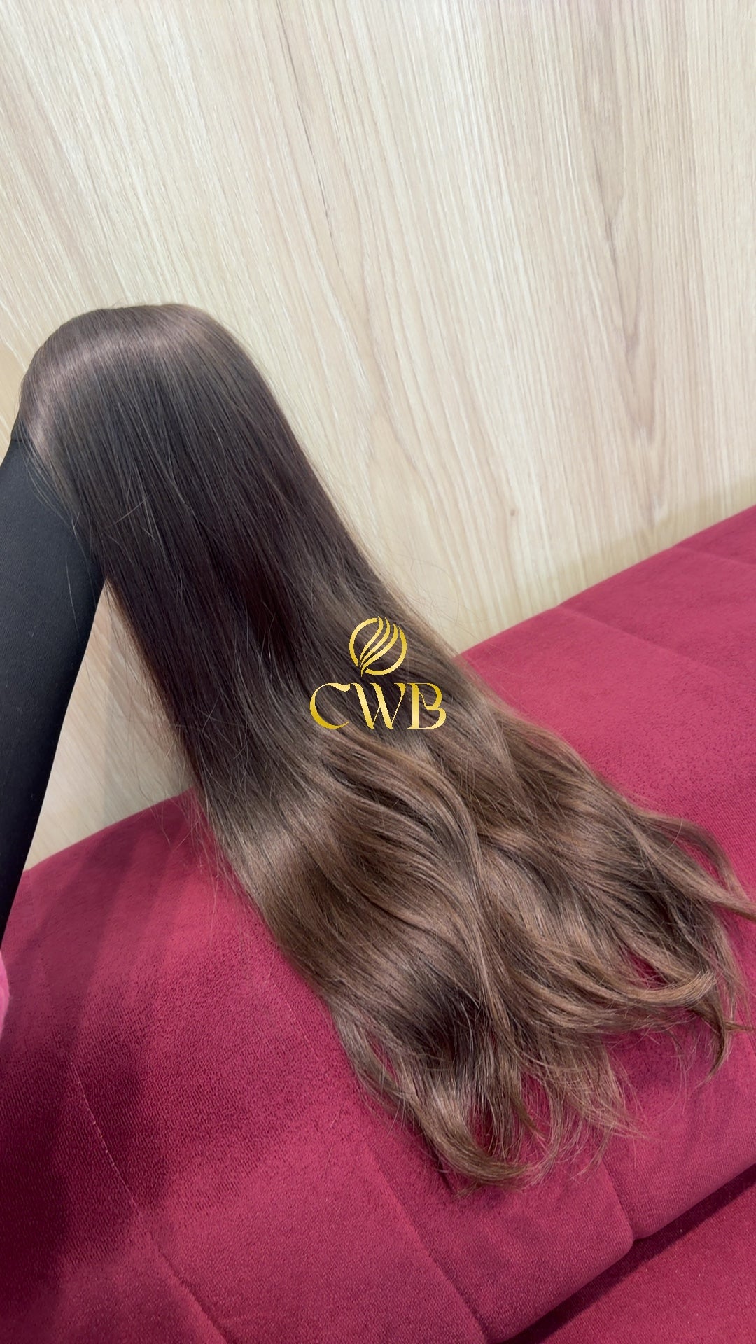 Cabelo Loiro Natural Escuro 58cm 135g Brasileiro do Sul