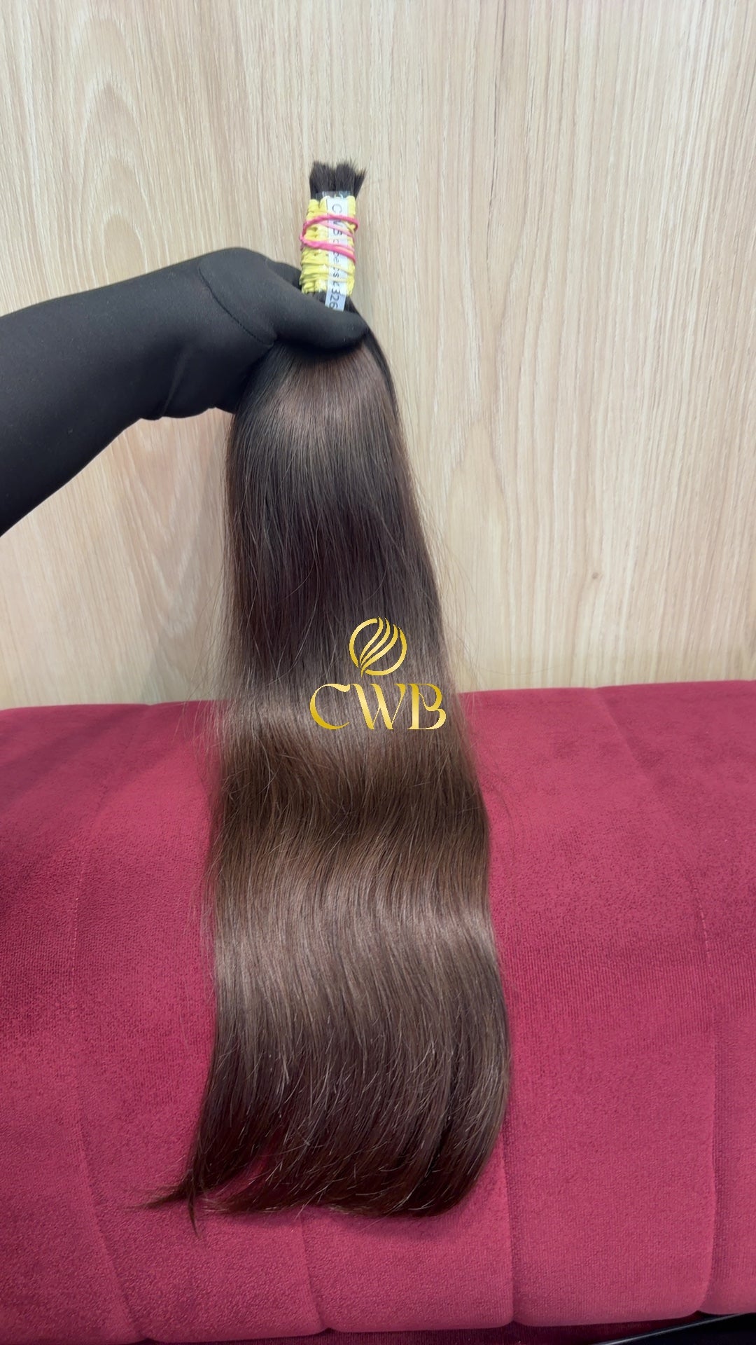 Cabelo Loiro Natural Escuro 58cm 115g Brasileiro do Sul