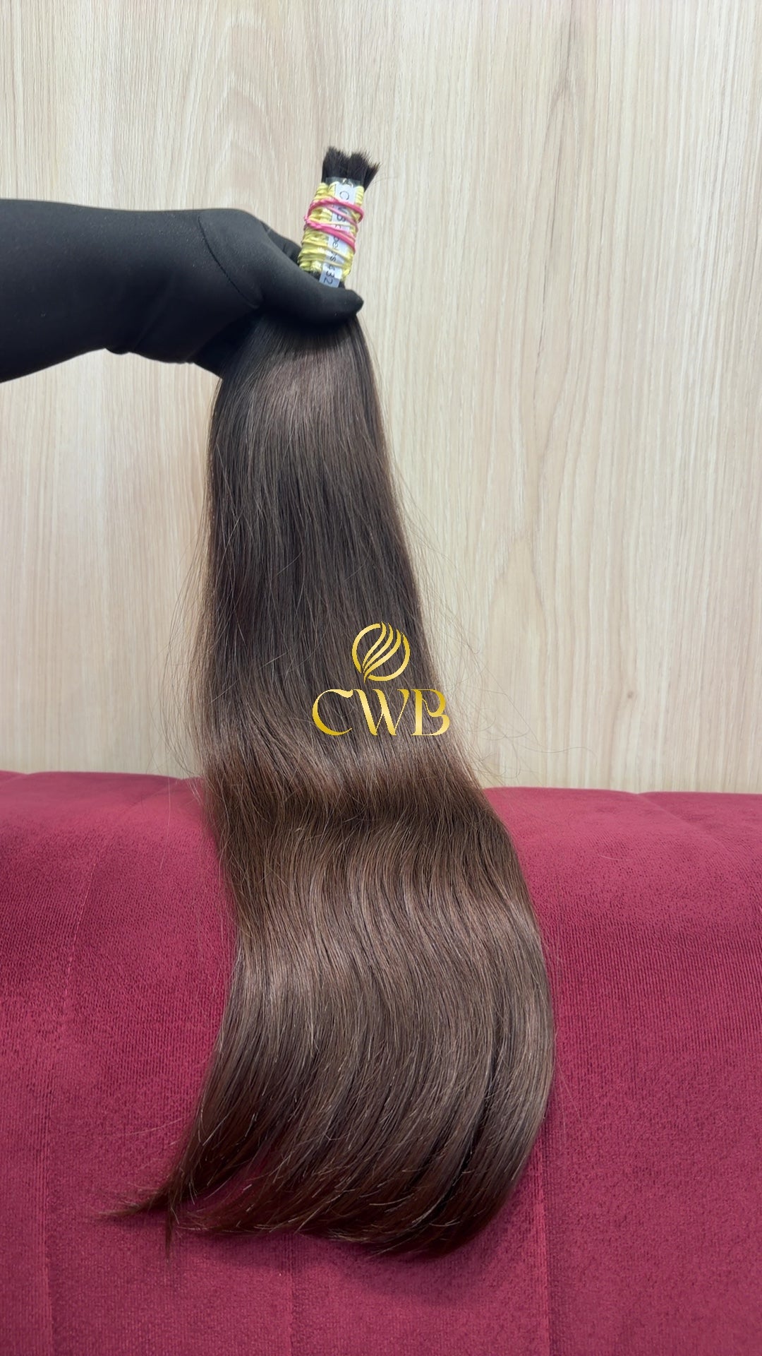 Cabelo Loiro Natural Escuro 58cm 115g Brasileiro do Sul