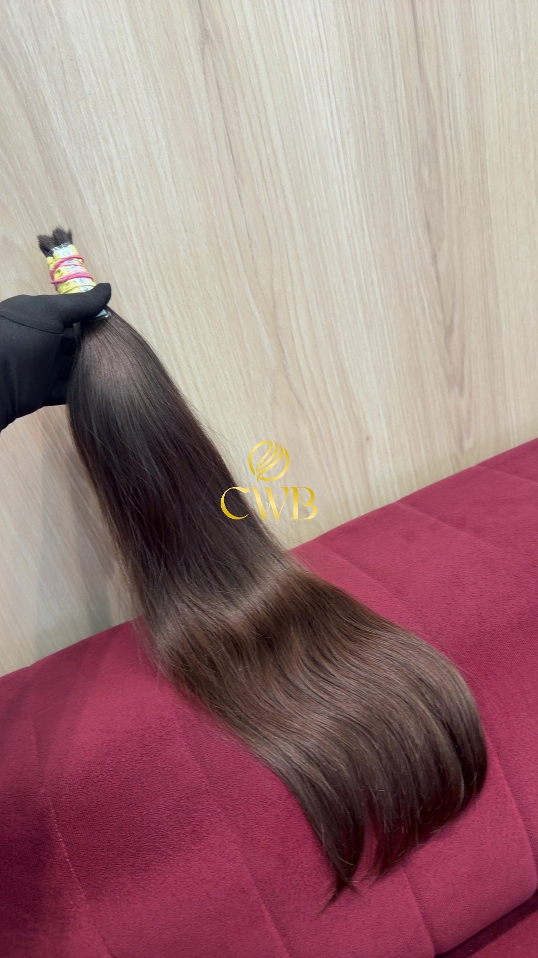 Cabelo Loiro Natural Escuro 58cm 115g Brasileiro do Sul