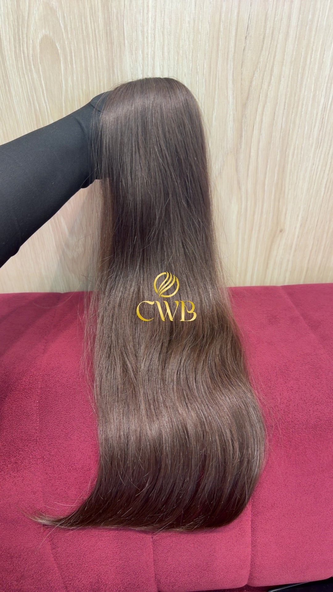 Cabelo Loiro Natural Escuro 58cm 115g Brasileiro do Sul