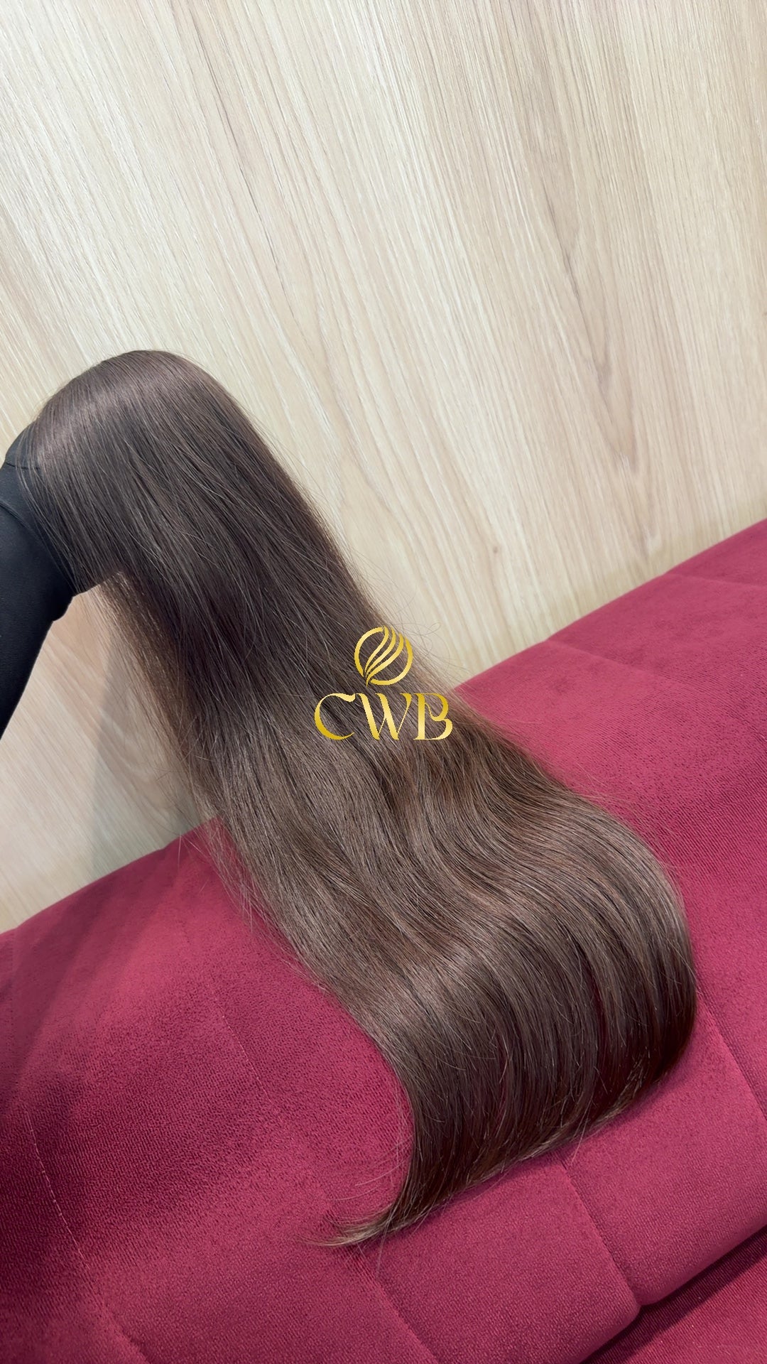 Cabelo Loiro Natural Escuro 58cm 115g Brasileiro do Sul