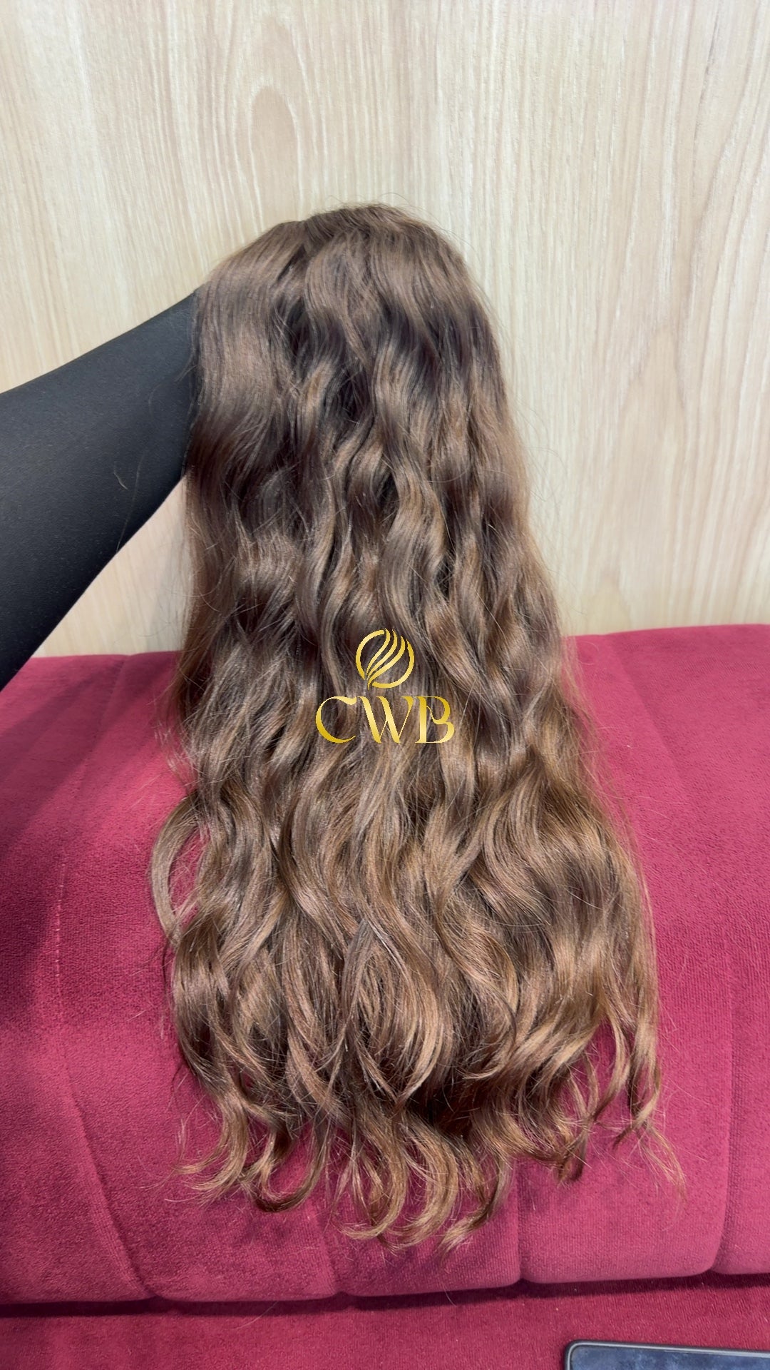 Cabelo Loiro Natural Escuro 55cm 171g Brasileiro do Sul
