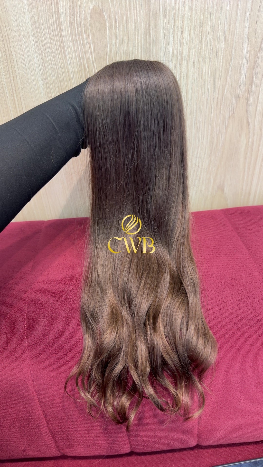 Cabelo Loiro Natural Escuro 54cm 121g Brasileiro do Sul
