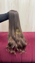 Cabelo Loiro Natural Escuro 54cm 121g Brasileiro do Sul