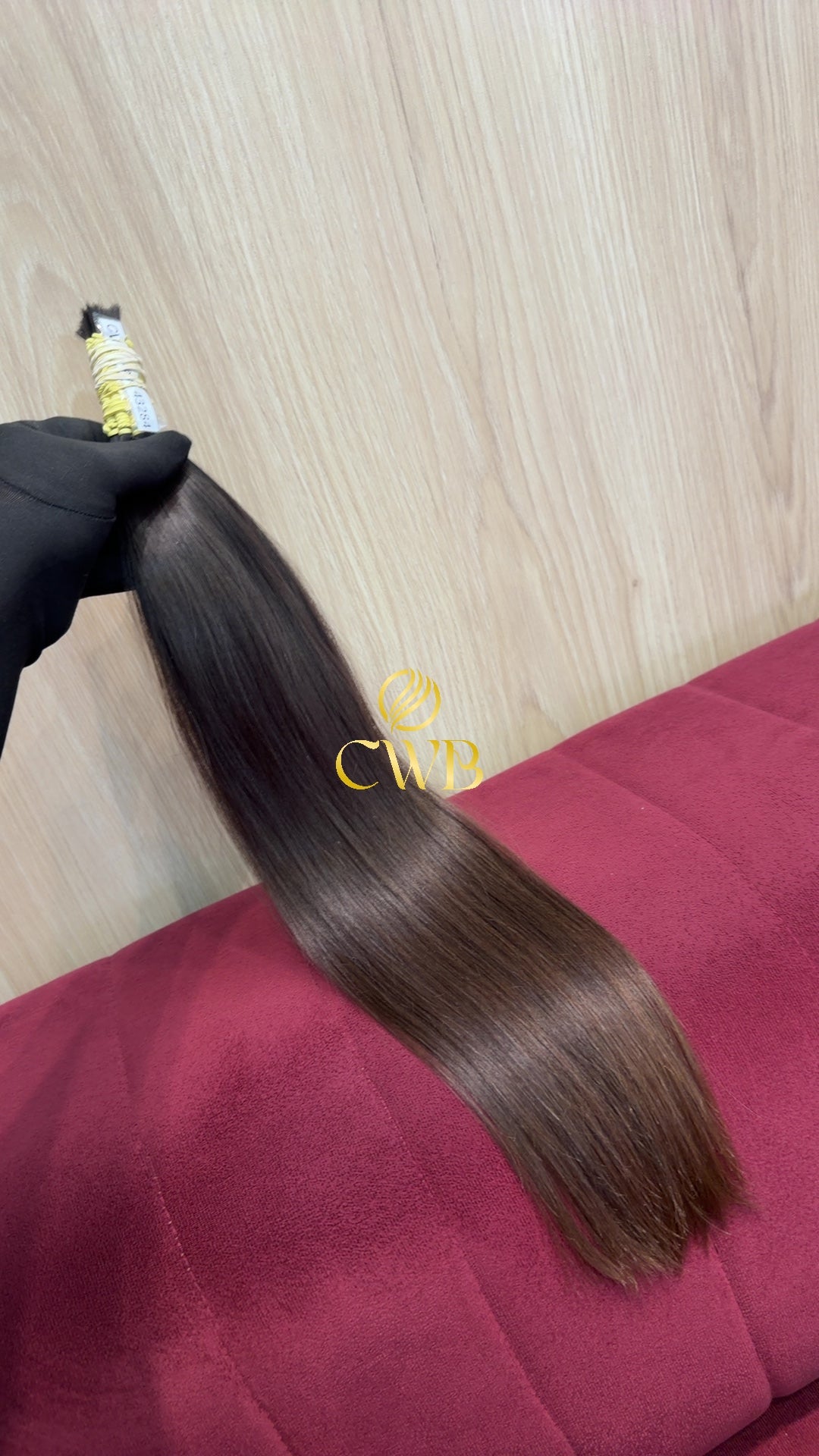 Cabelo Castanho Claro 53cm 65g Brasileiro do Sul