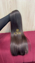 Cabelo Castanho Claro 56cm 139g Brasileiro do Sul