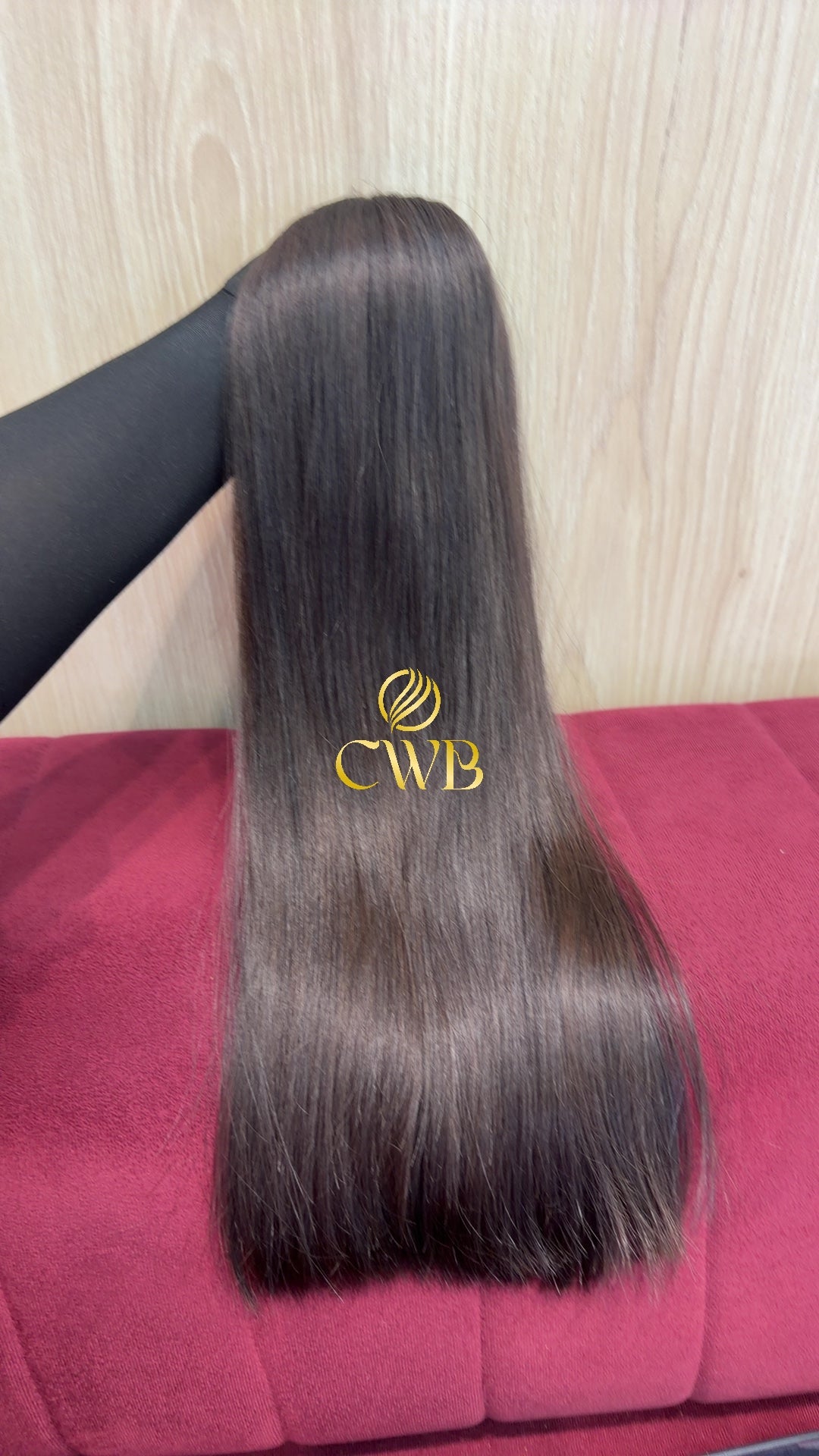 Cabelo Castanho Claro 56cm 139g Brasileiro do Sul