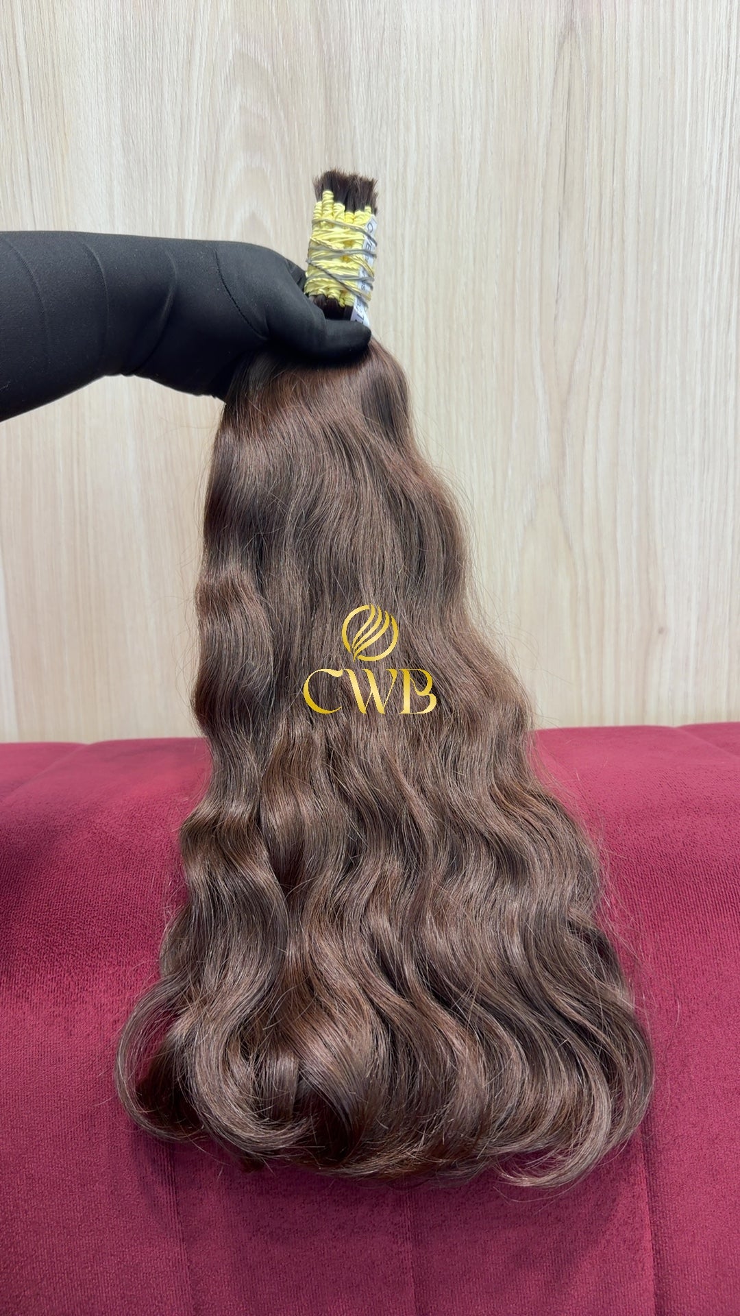 Cabelo Loiro Natural Escuro 50cm 169g Brasileiro do Sul