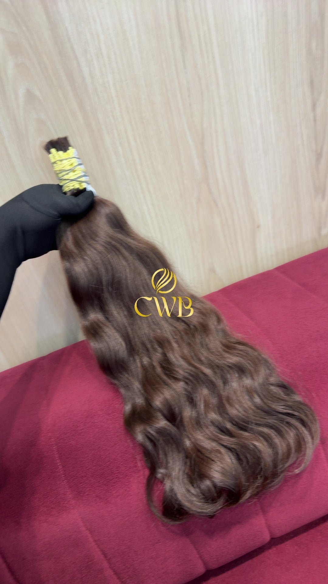 Cabelo Loiro Natural Escuro 50cm 169g Brasileiro do Sul