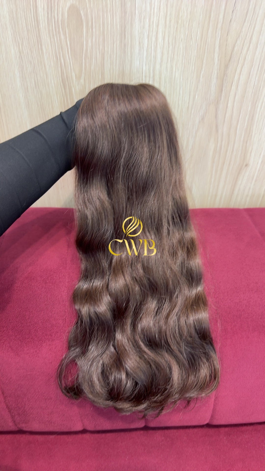 Cabelo Loiro Natural Escuro 50cm 169g Brasileiro do Sul