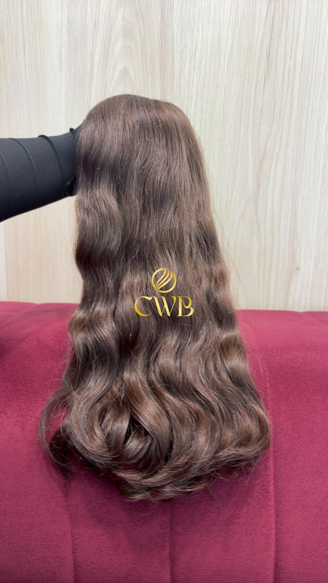 Cabelo Loiro Natural Escuro 50cm 169g Brasileiro do Sul